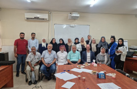 المشاركة في ورشة عمل بعنوان: "التحول من البيع التقليدي إلى البيع الإحترافي في محافظة نابلس"