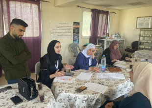 جلسة تحضيرية ضمن مشروع المواطنه النشطه