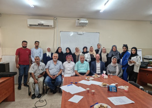 المشاركة في ورشة عمل بعنوان: "التحول من البيع التقليدي إلى البيع الإحترافي في محافظة نابلس"