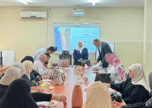 المشاركة في ورشة عمل بعنوان: "التحول من البيع التقليدي إلى البيع الإحترافي في محافظة نابلس"