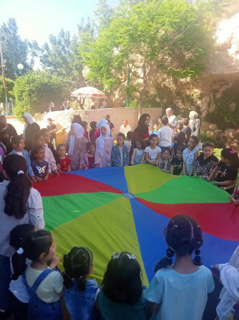 المشاركة في اليوم الترفيهي لاطفال ذوي الاعاقة " لدمجهم مع أقرانهم"